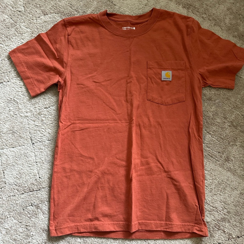 Carhartt Orange Short Sleeve Tee